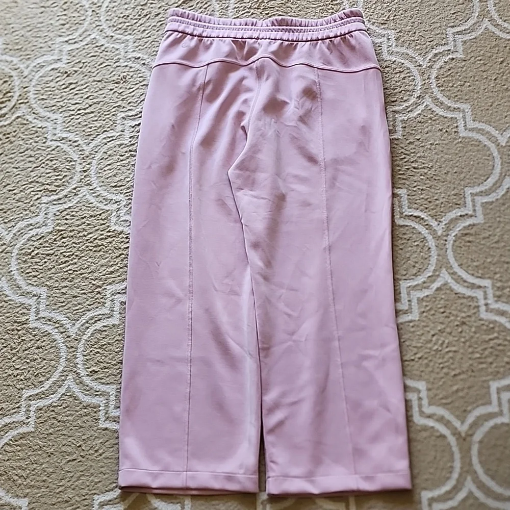 Lululemon Softstreme High-Rise Straight-Leg Cropped Pant In Rose Blush EUC - Picture 3 of 7